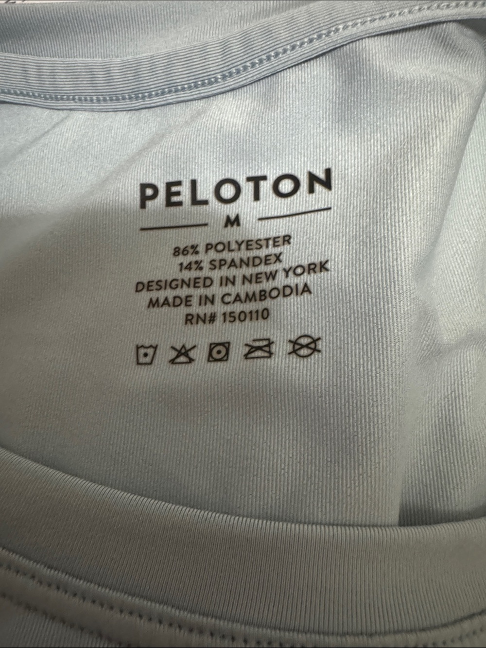 Peloton Go To Racer Women's Tank Blue Sz. M - Picture 4 of 4